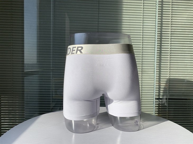 Organic Cotton Boxer Briefs With Jacquard Custom Logo Waistband suppliers