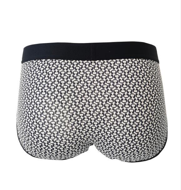 Breathable And Lightweight Printed Men's Briefs