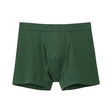 Brugerdefinerede bambus bomuld sportsboksere med flue